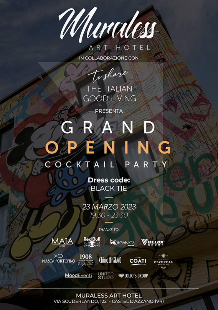 MuralessArtHotel Verona Inaugurazione 